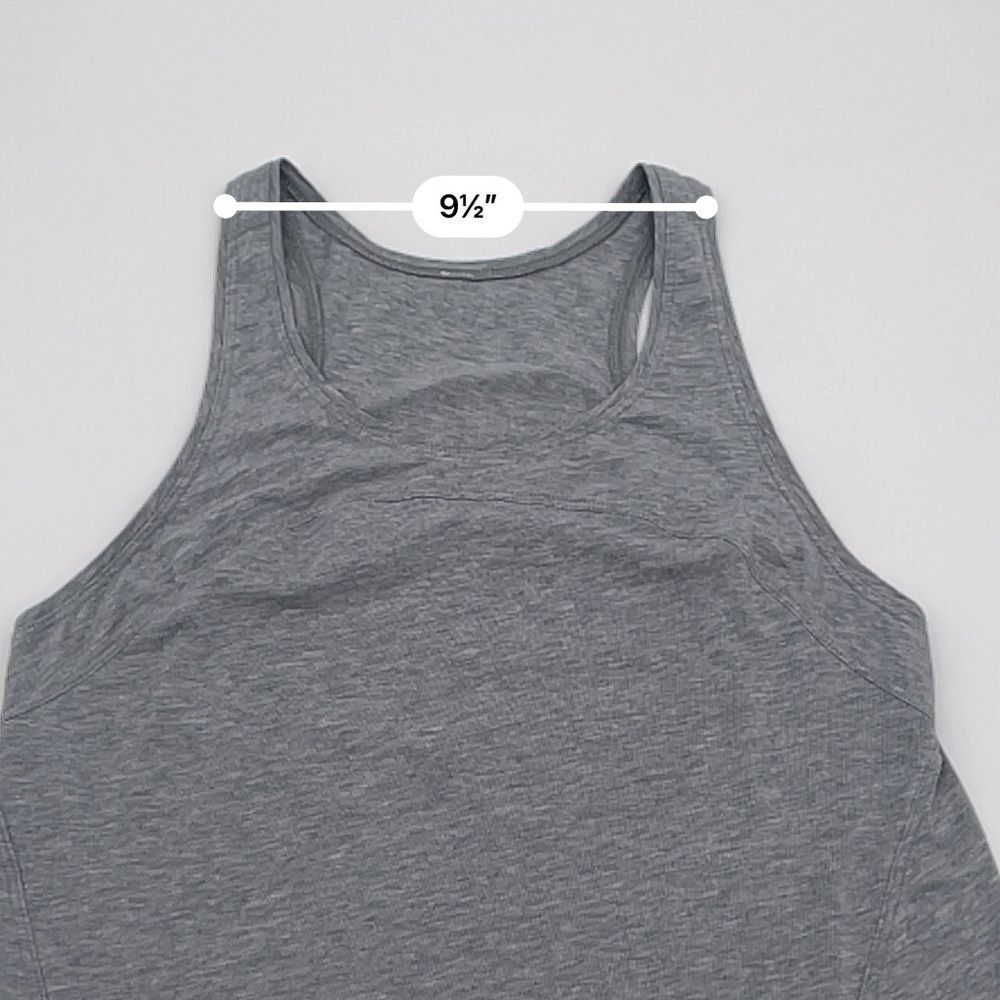 Lululemon Grey Razorback - Picture 6 of 7